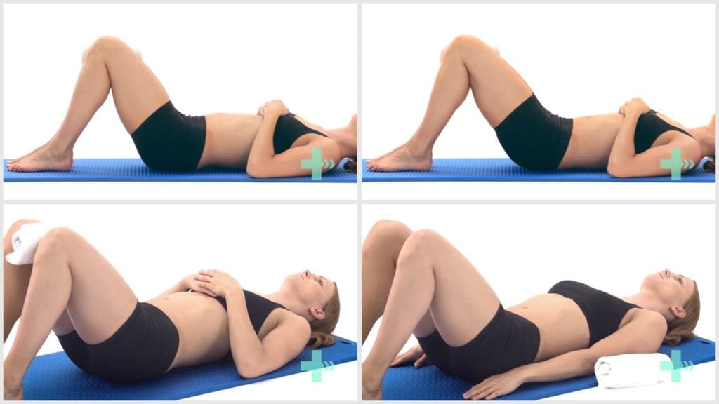 Pelvic tilt exercise