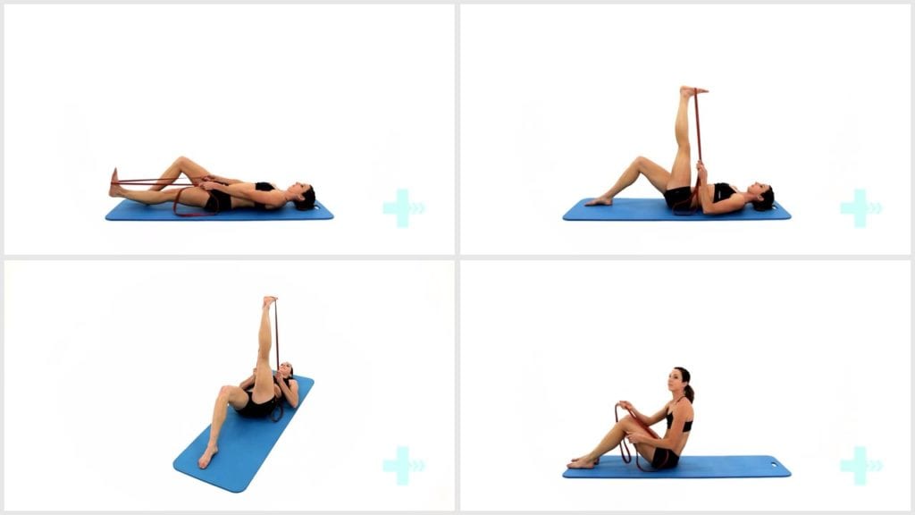 Dynamic hamstring stretch