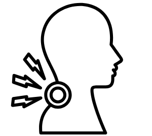 A black silhouette of a dog in mid-leap, facing right, with its tail and ears raised—symbolizing energy and agility, much like the care offered at chiropractor North Vancouver.
